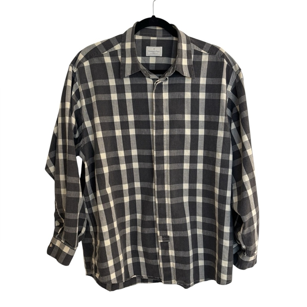 Ermenegildo Zegna Soft Button Up Shirt Men’s XL